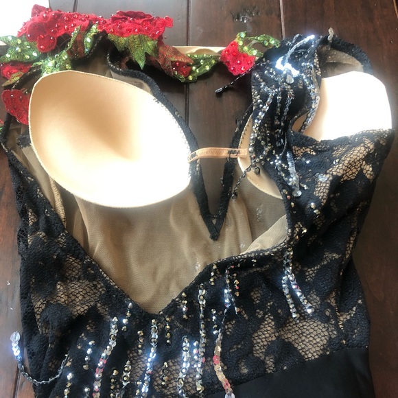 *SOLD* Latin Competition Dress - Picture 5 of 8